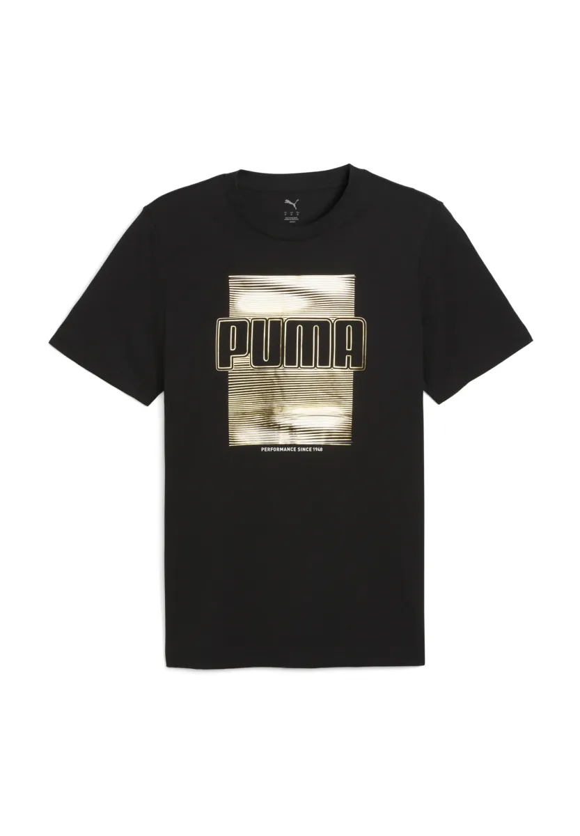 T-Shirt print - black