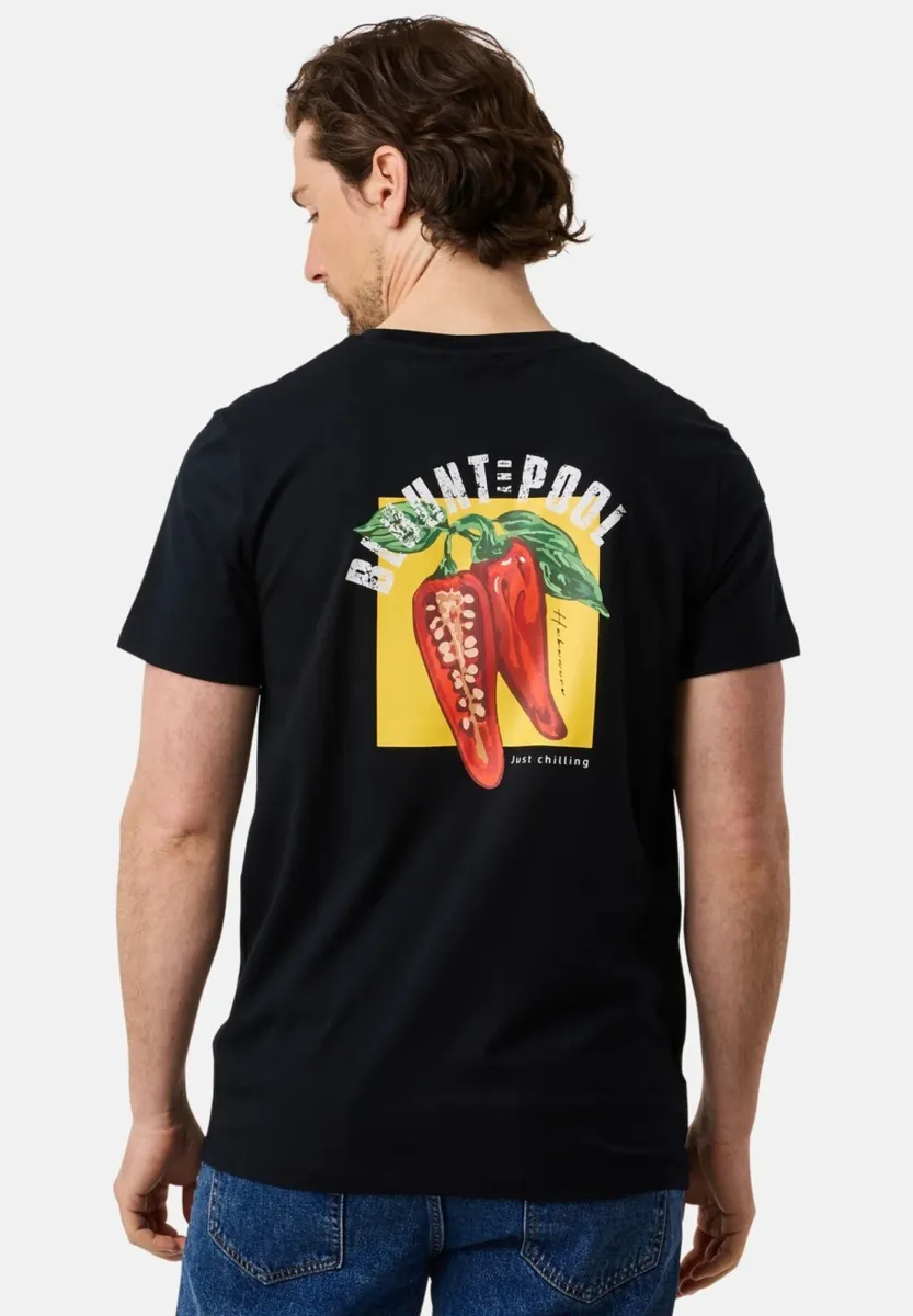 T-Shirt print - black