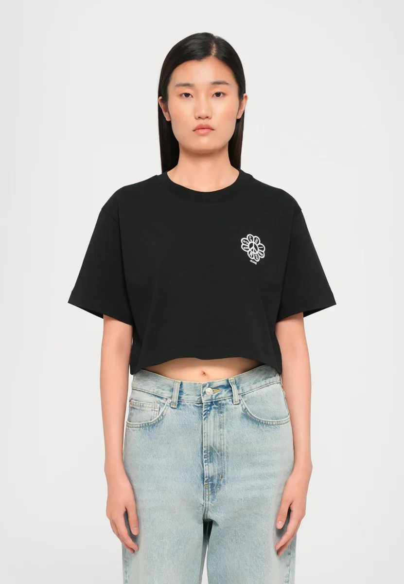 T-Shirt print - black