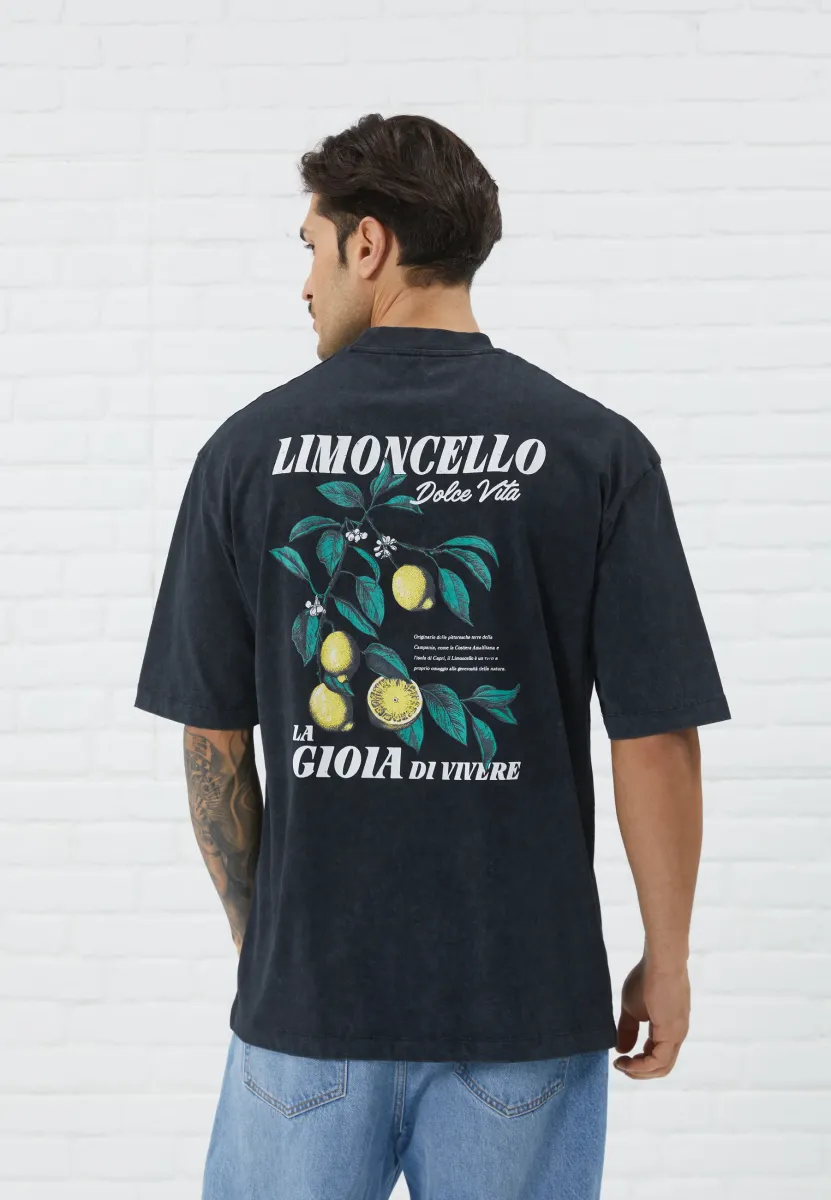 T-Shirt print - black