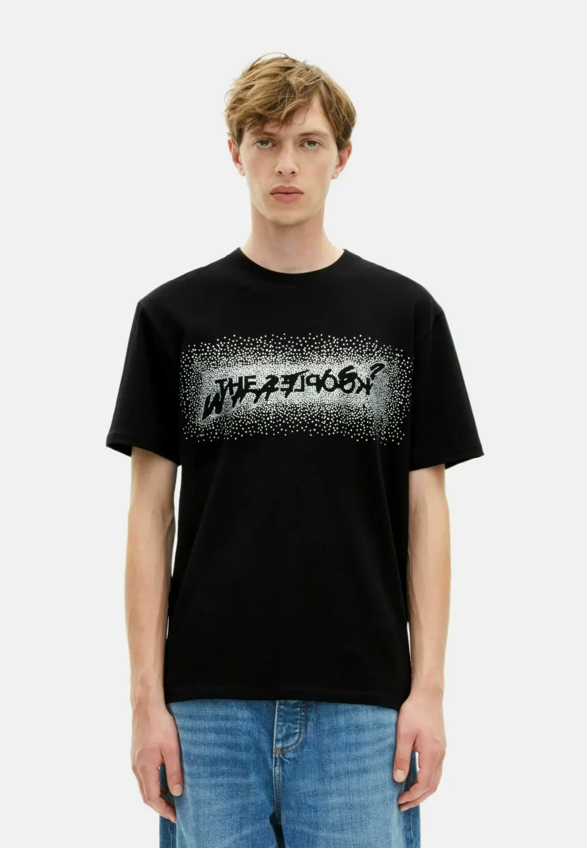 T-Shirt print - black