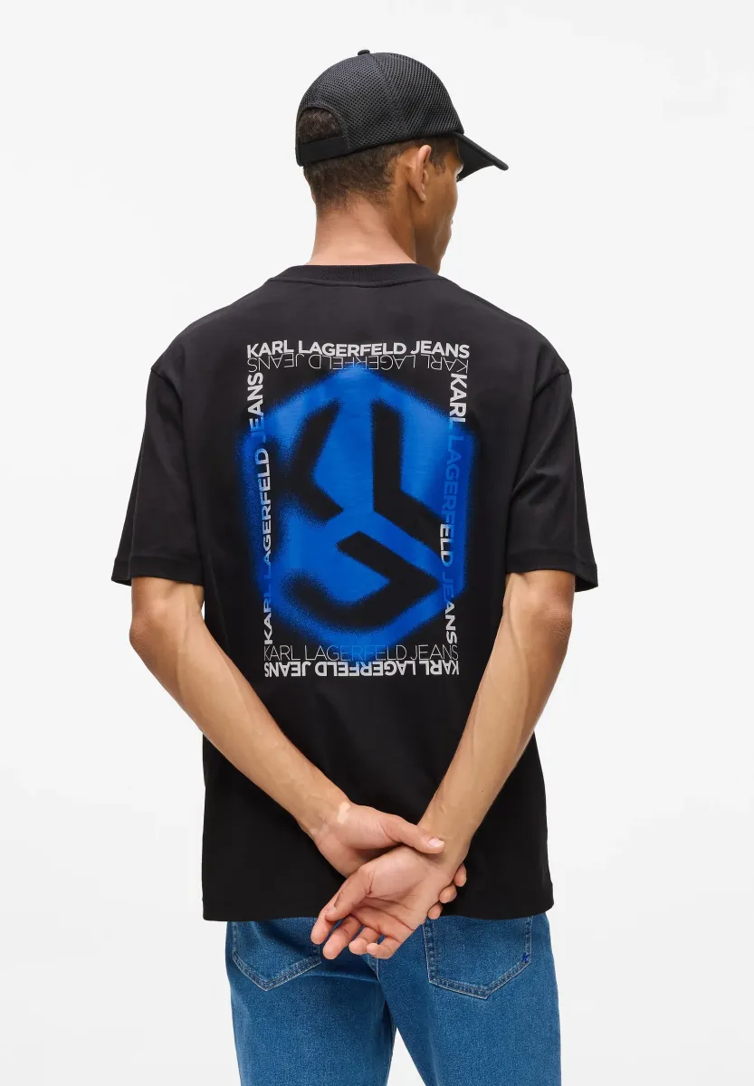 T-Shirt print - black