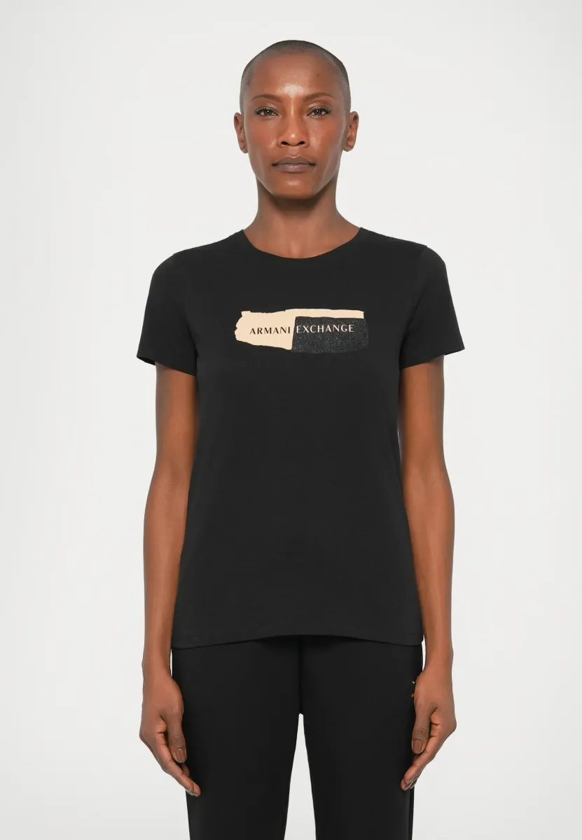 T-Shirt print - black