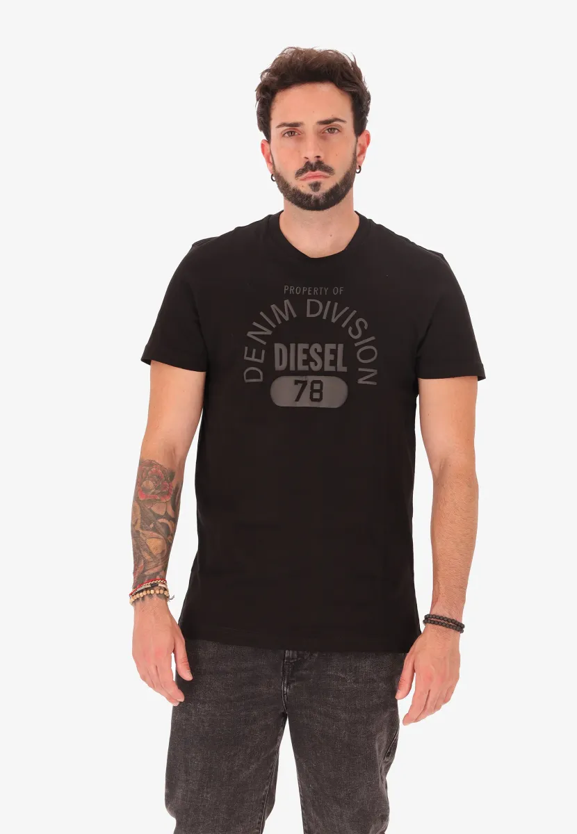 T-Shirt print - black