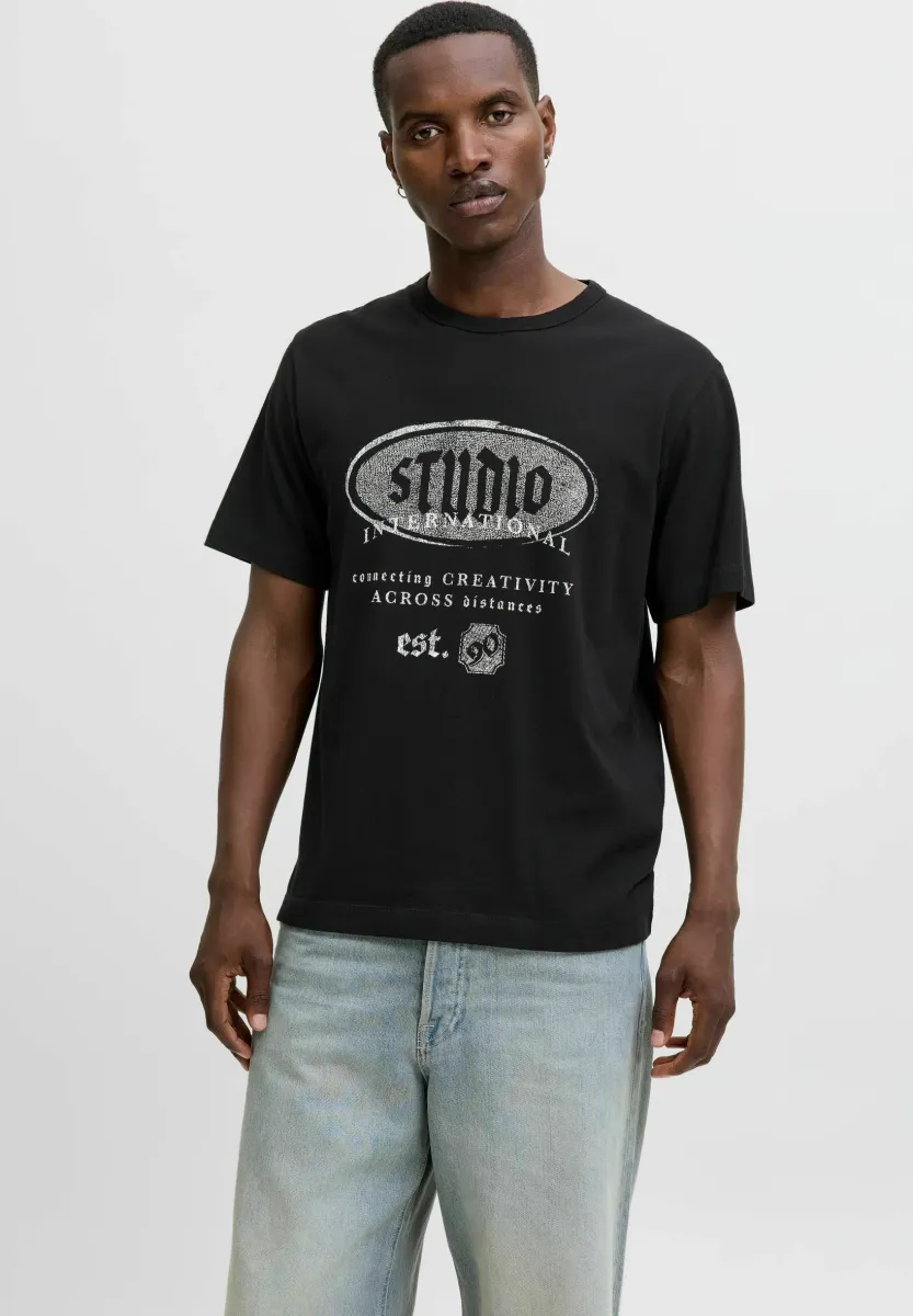 T-Shirt print - black