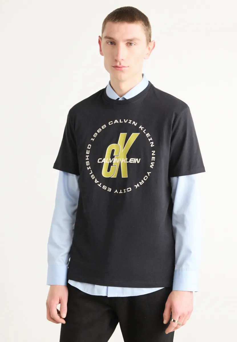 T-Shirt print - black