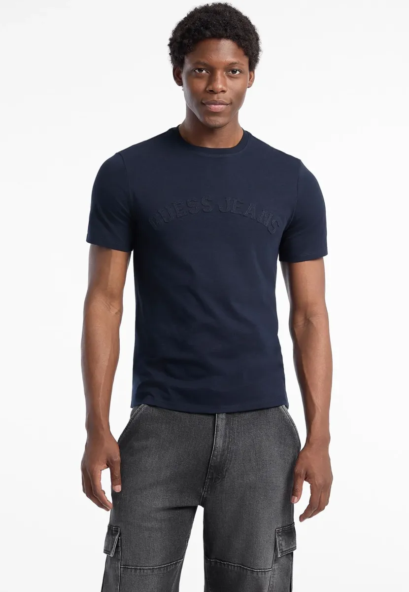 T-Shirt print - blau