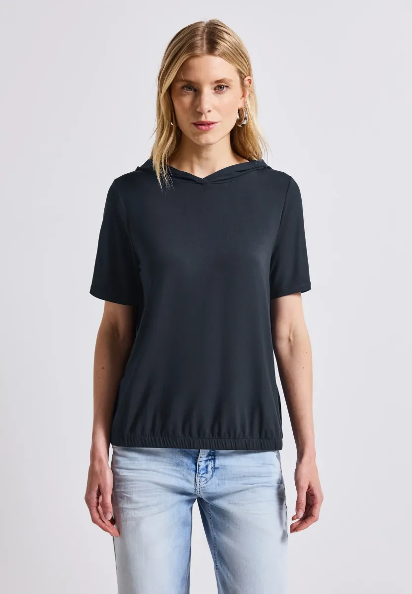 T-Shirt print - blau