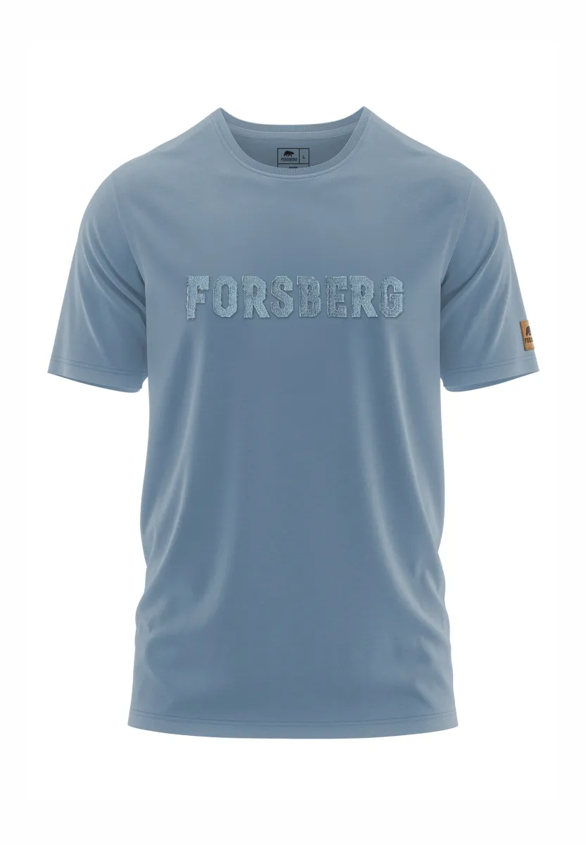 T-Shirt print - blau