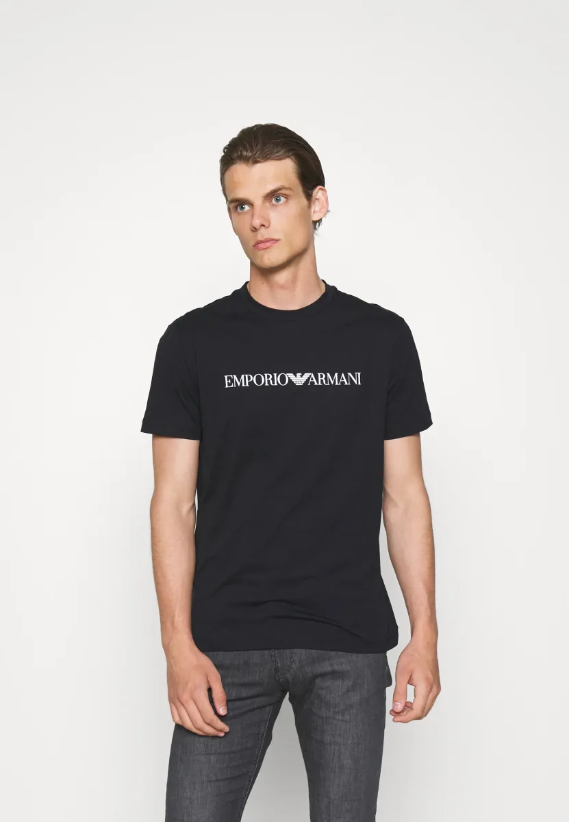 T-Shirt print - blu navy