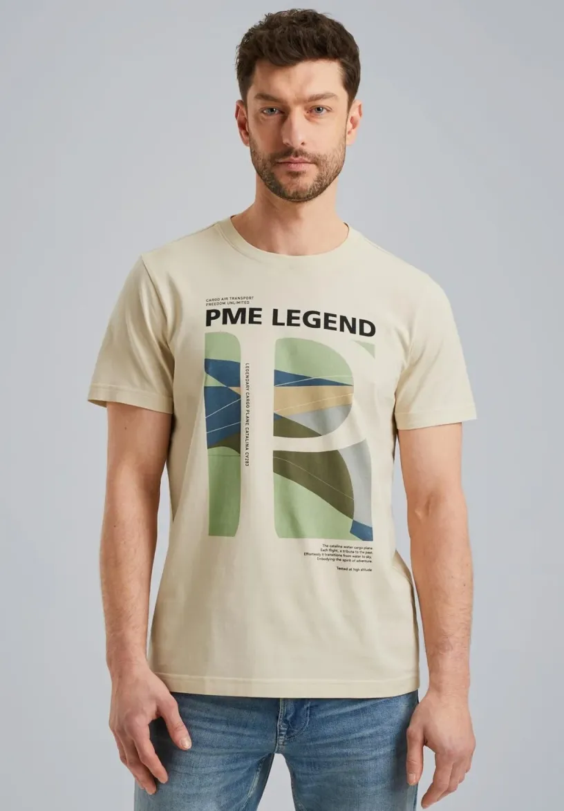 T-Shirt print - bone white