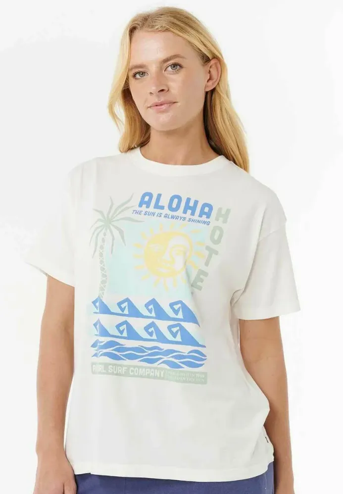 T-Shirt print - bone