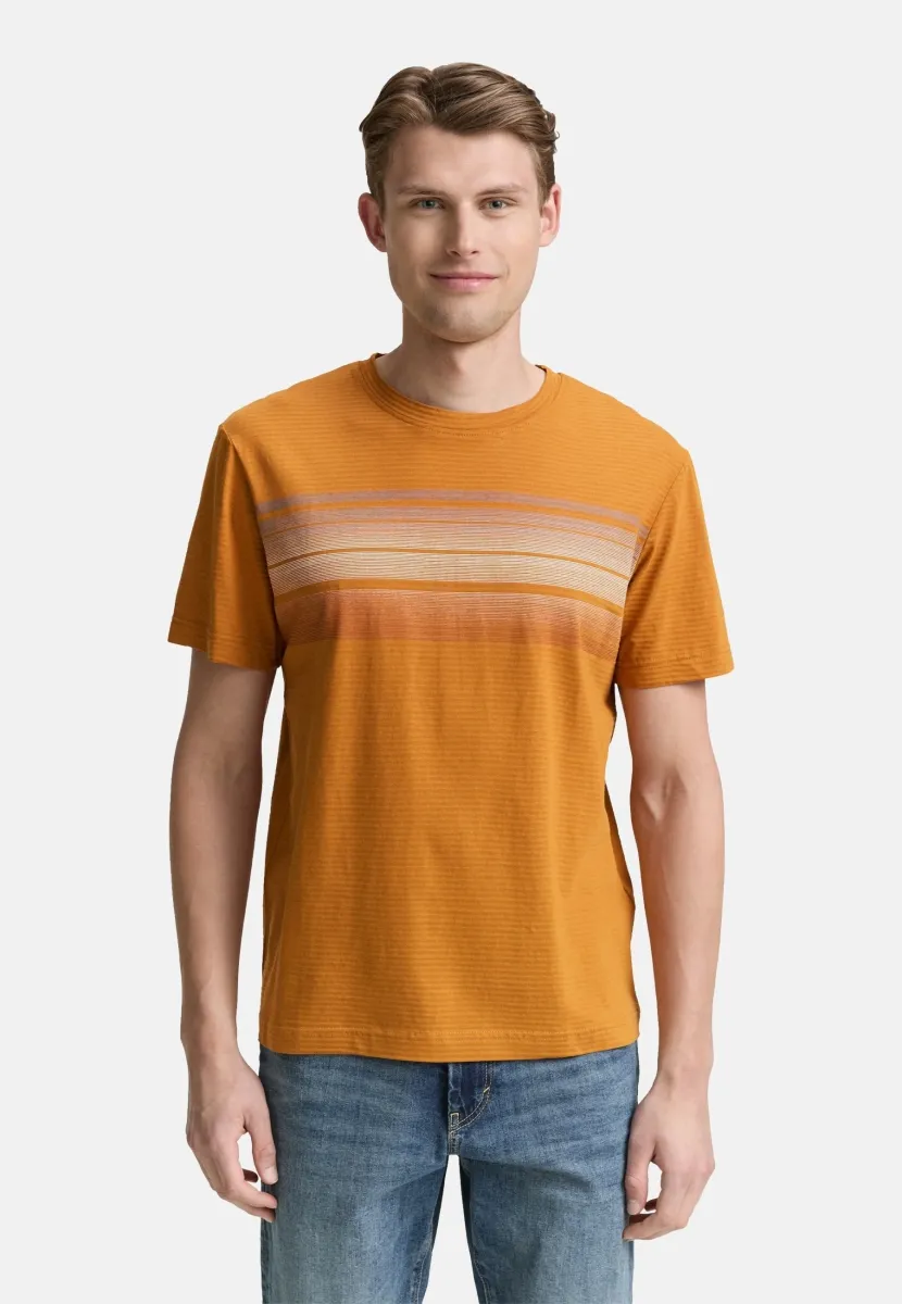 T-Shirt print - braun