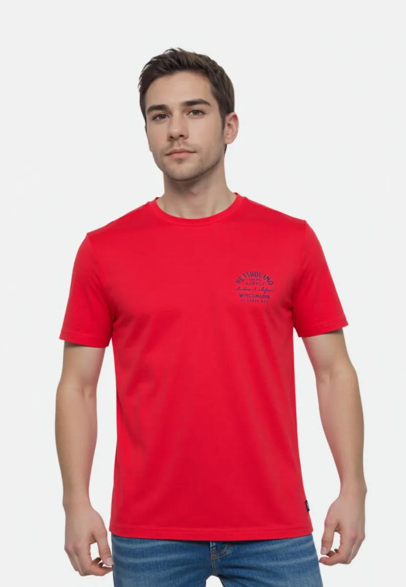 T-Shirt print - bullseye red