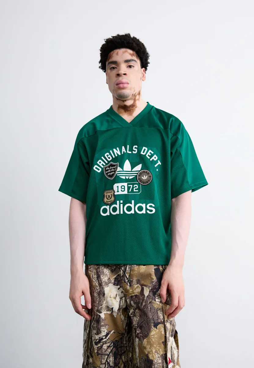 T-Shirt print - collegiate green