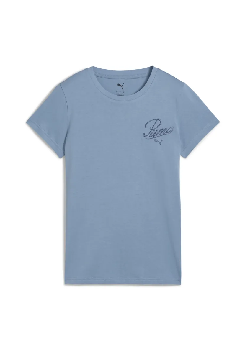 T-Shirt print - cool blue