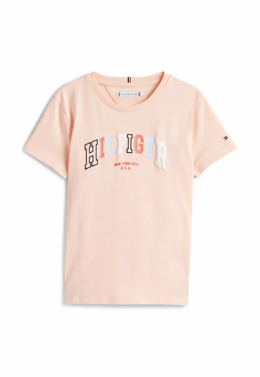 T-Shirt print - coral ice