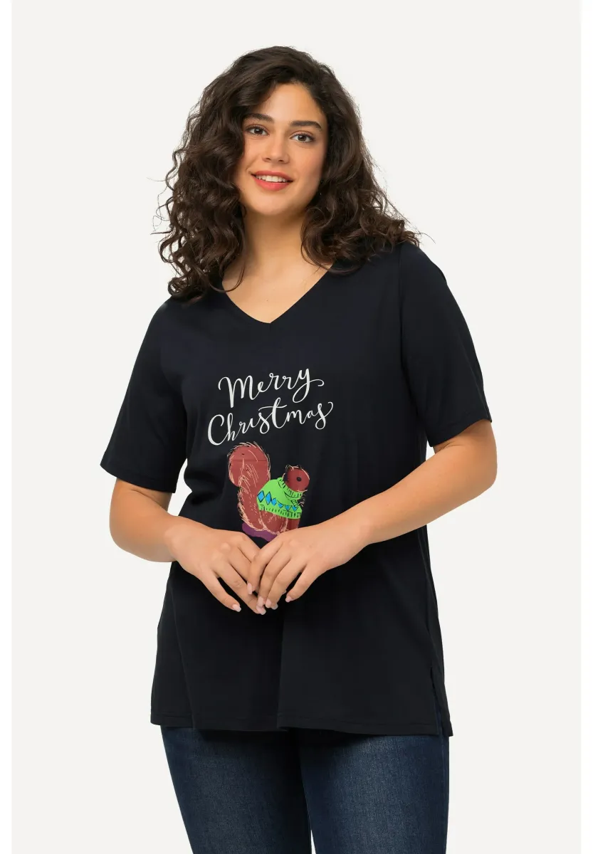 T-Shirt print - dark blue