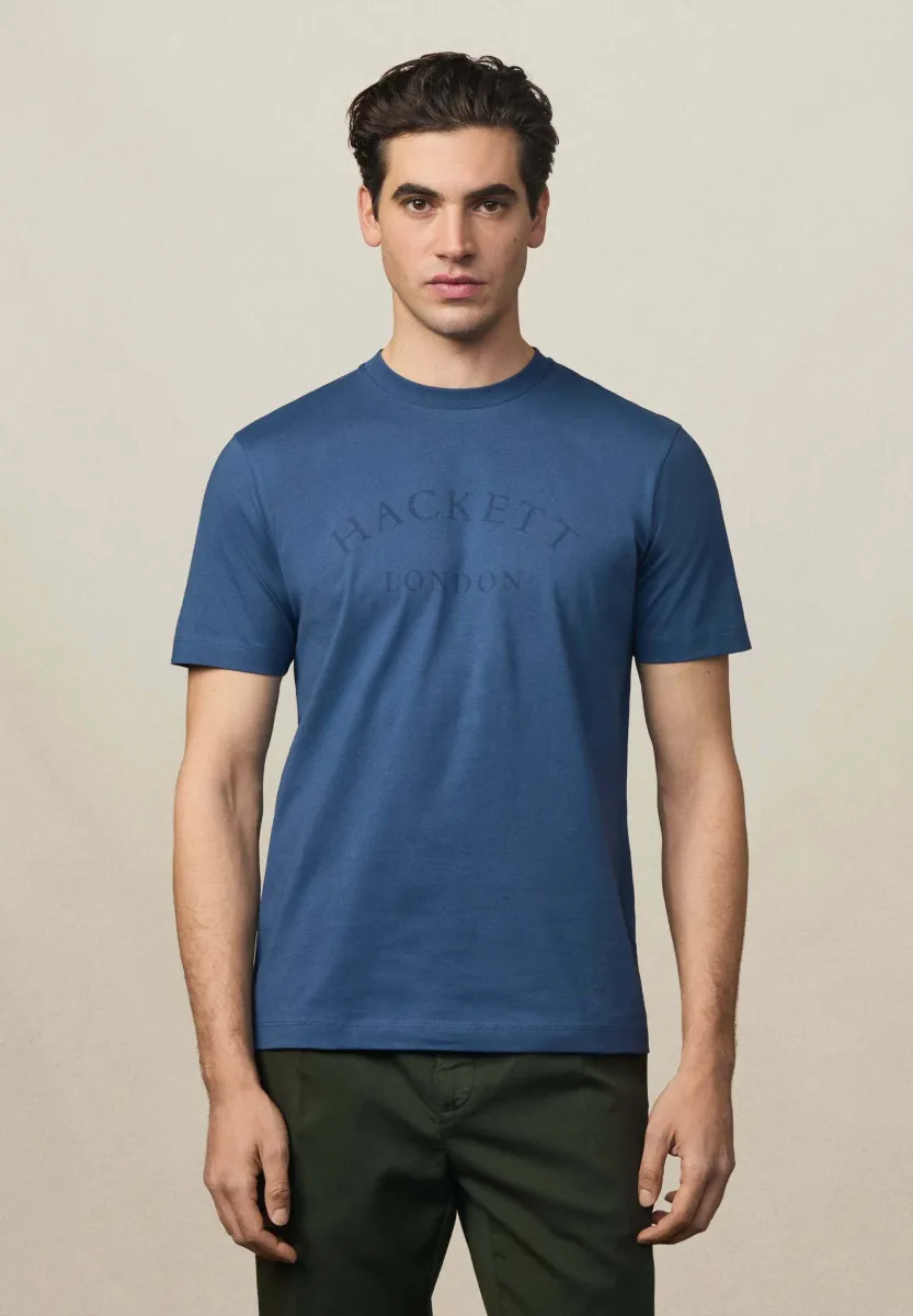 T-Shirt print - dark denim blue