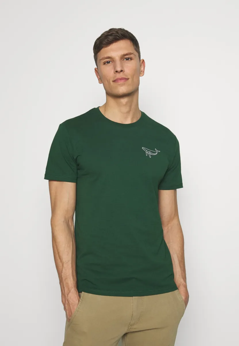 T-Shirt print - dark green