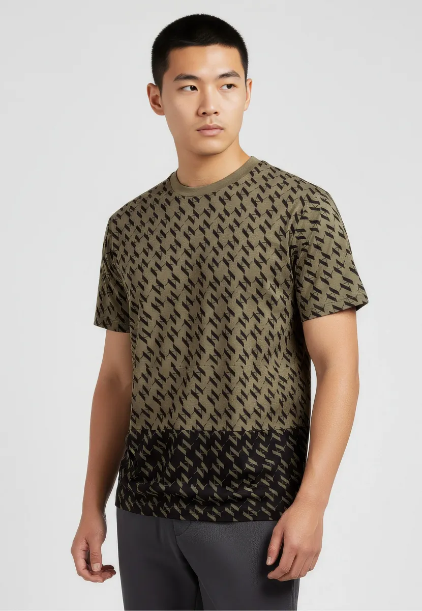 T-Shirt print - dark green