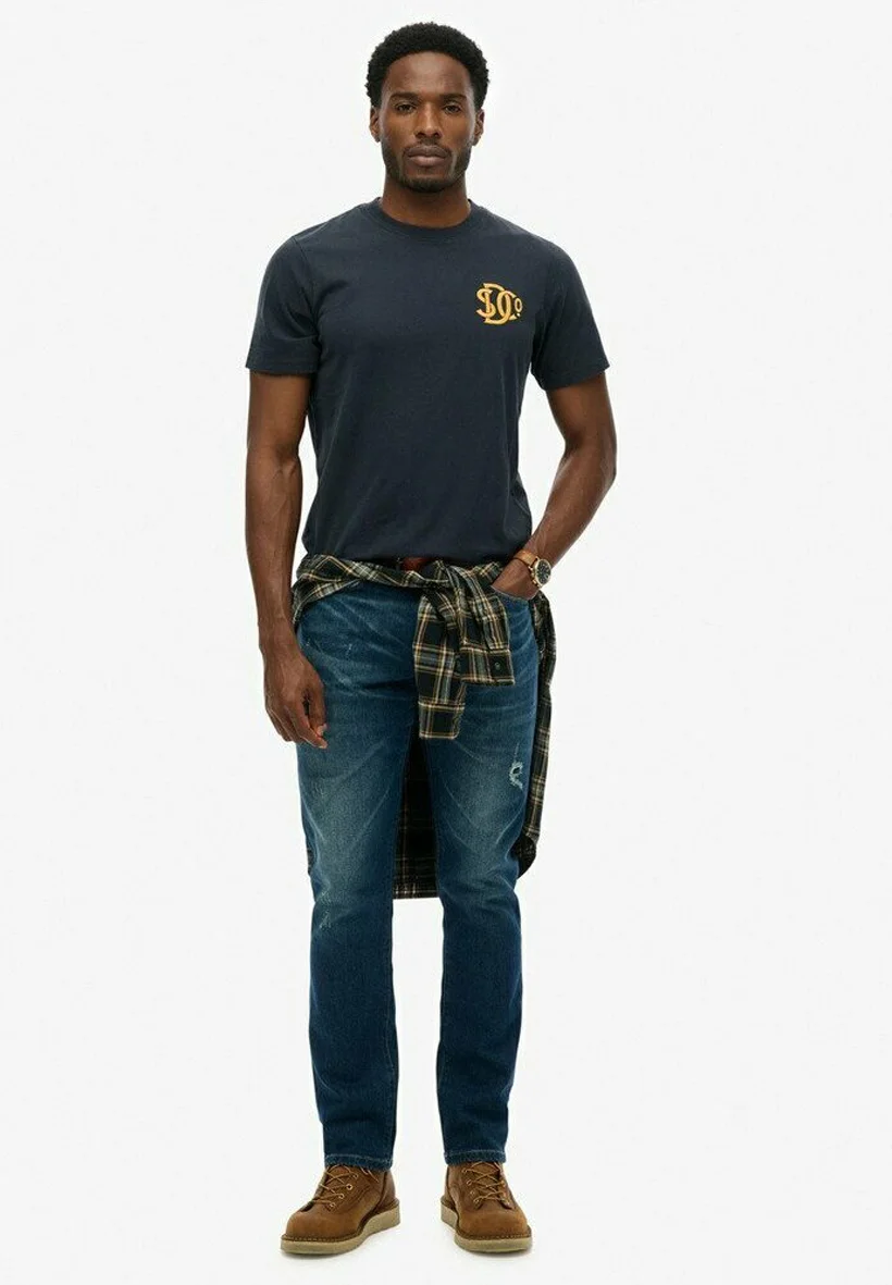 T-Shirt print - eclipse navy