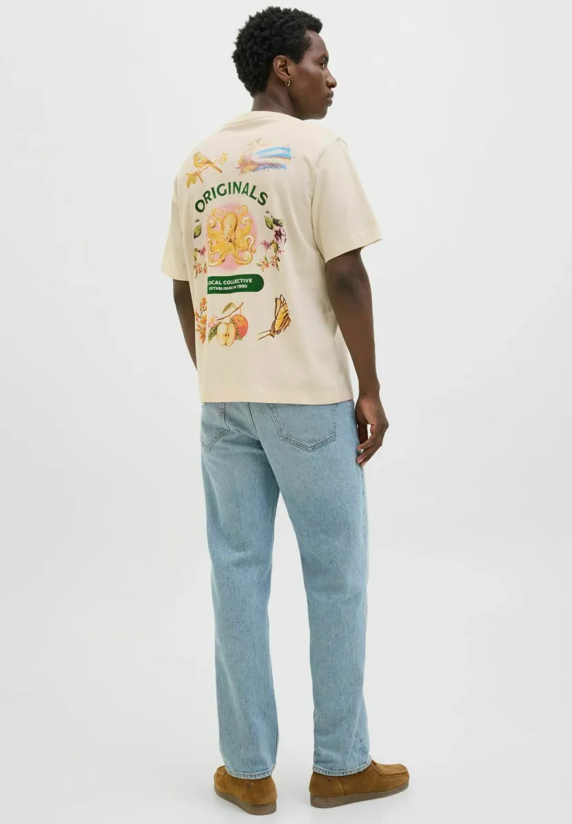 T-Shirt print - ecru