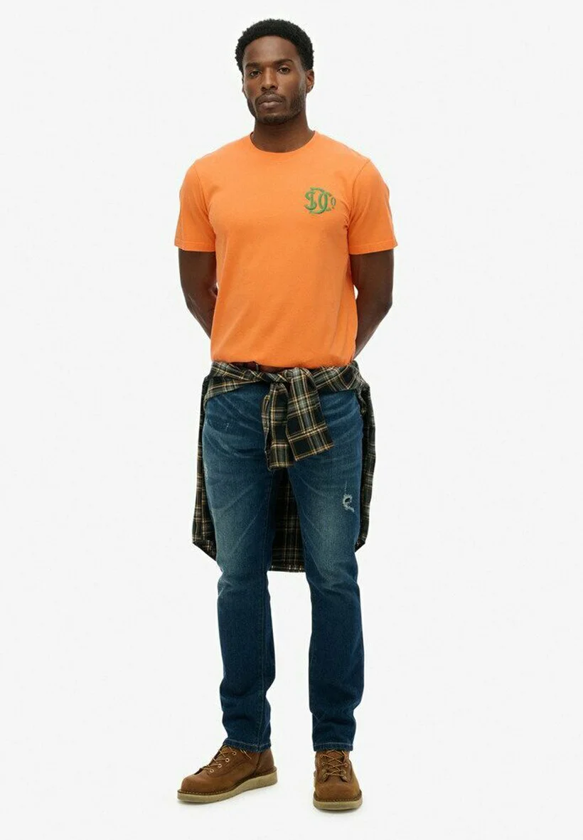 T-Shirt print - firecracker orange