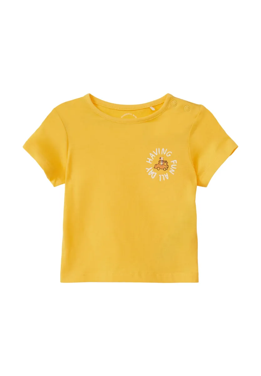 T-Shirt print - gelb