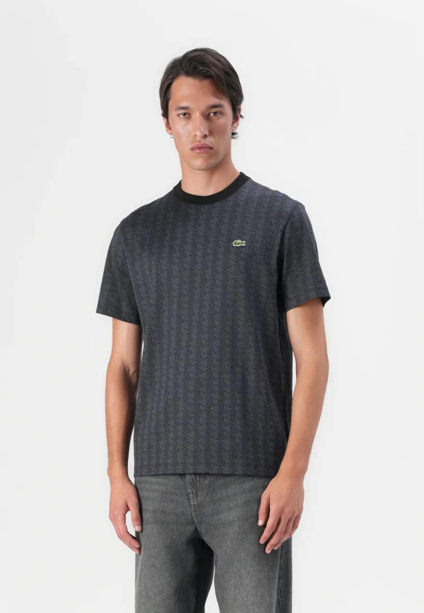 T-Shirt print - graphite sombre/black