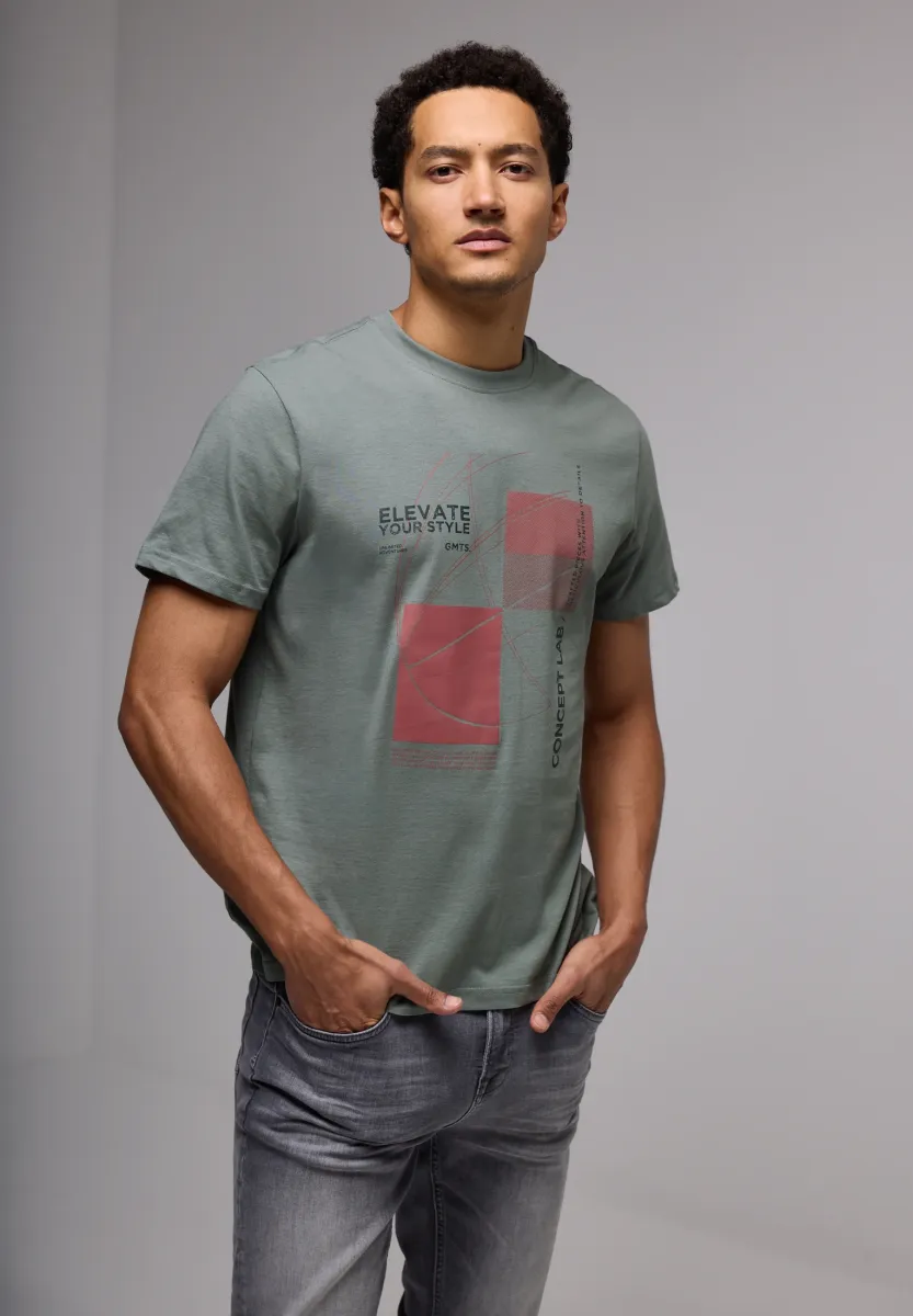 T-Shirt print - grün
