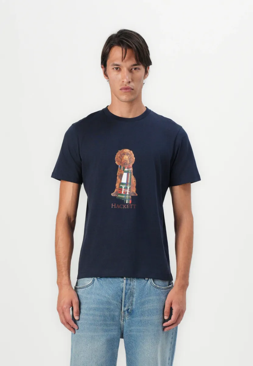 T-Shirt print - midnight blue