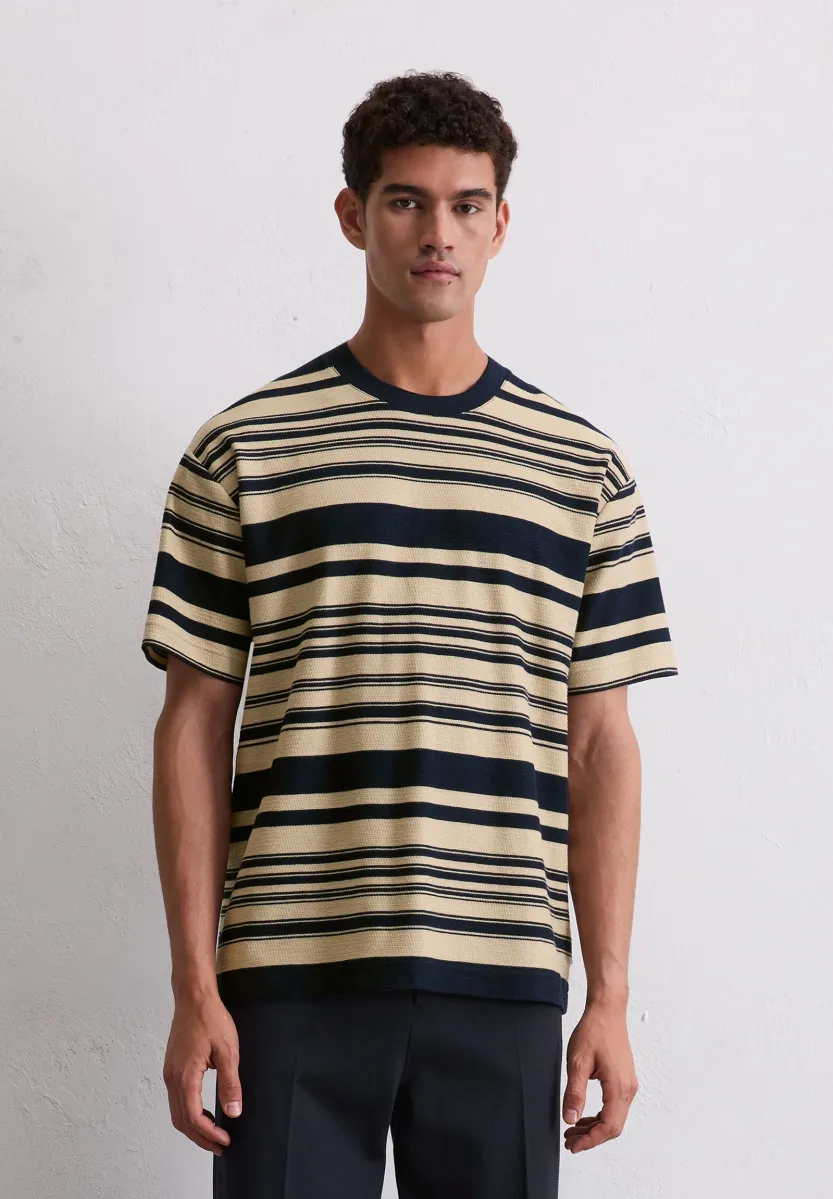 T-Shirt print - multi   pure cashmere