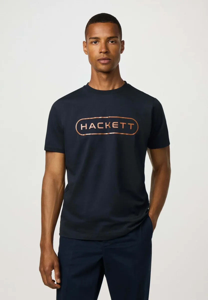T-Shirt print - navy