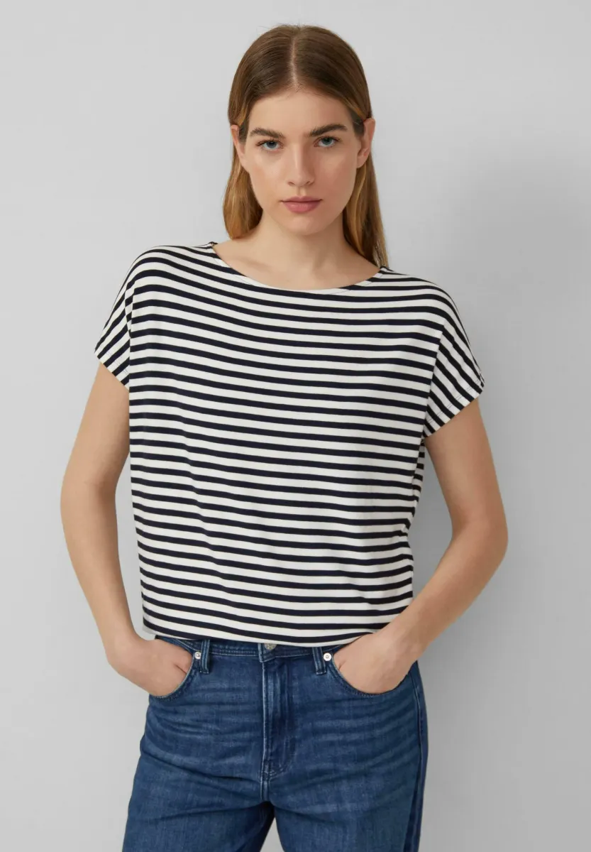 T-Shirt print - navy