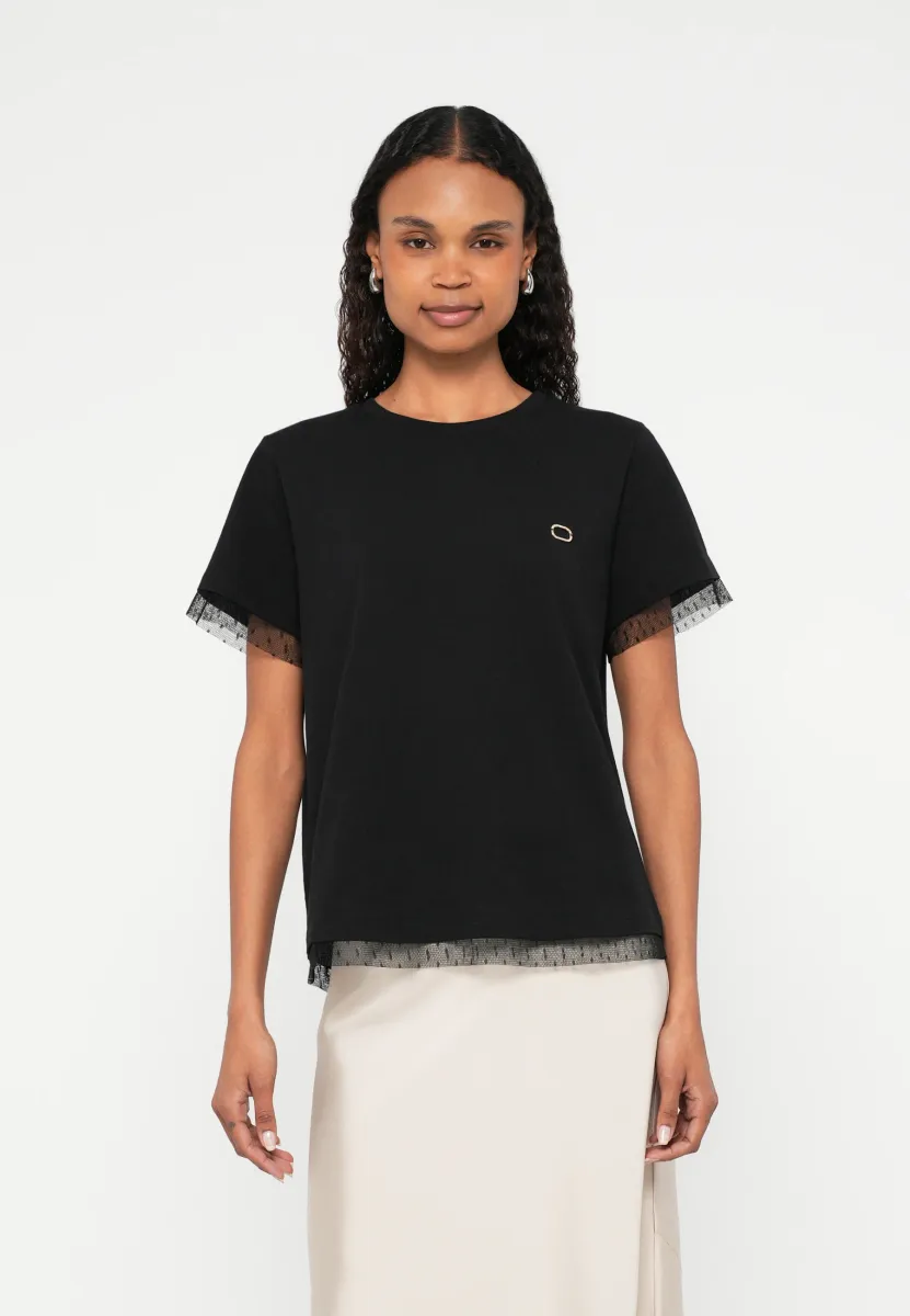 T-Shirt print - nero