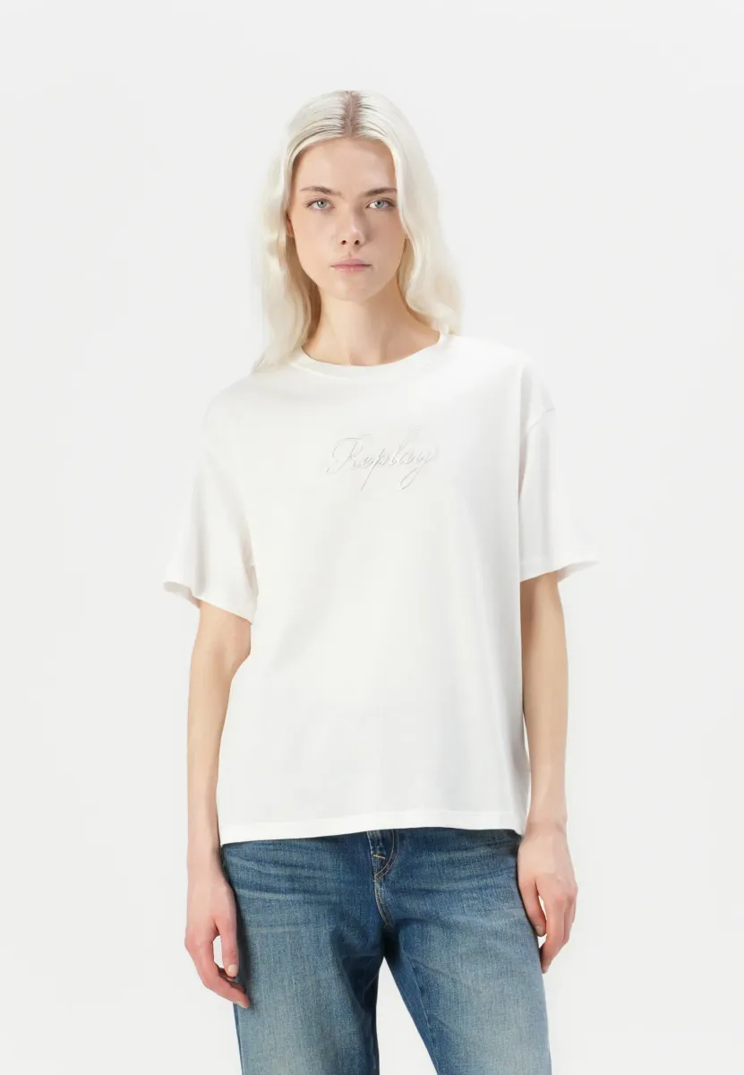 T-Shirt print - off white