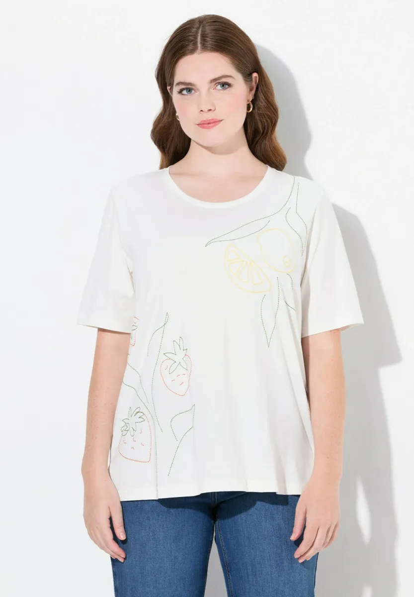 T-Shirt print - off-white