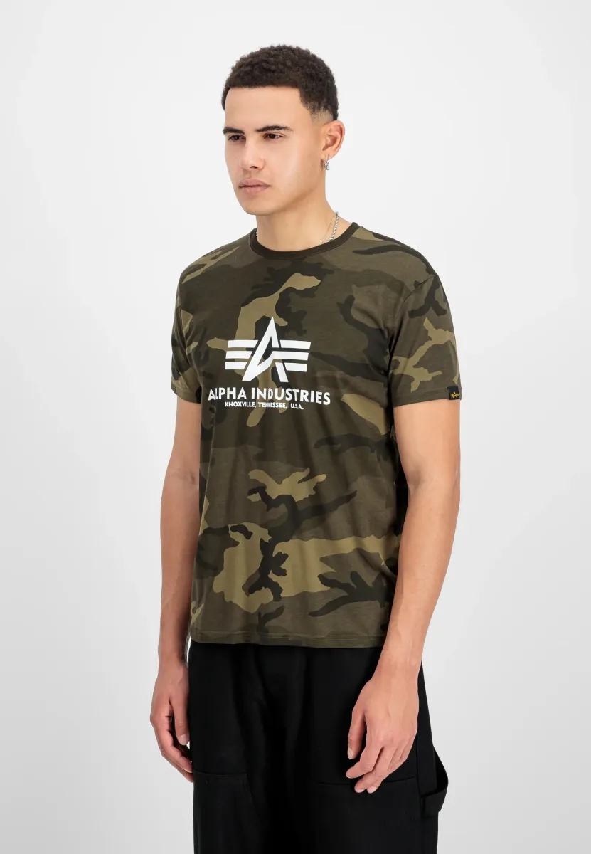 T-Shirt print - olive