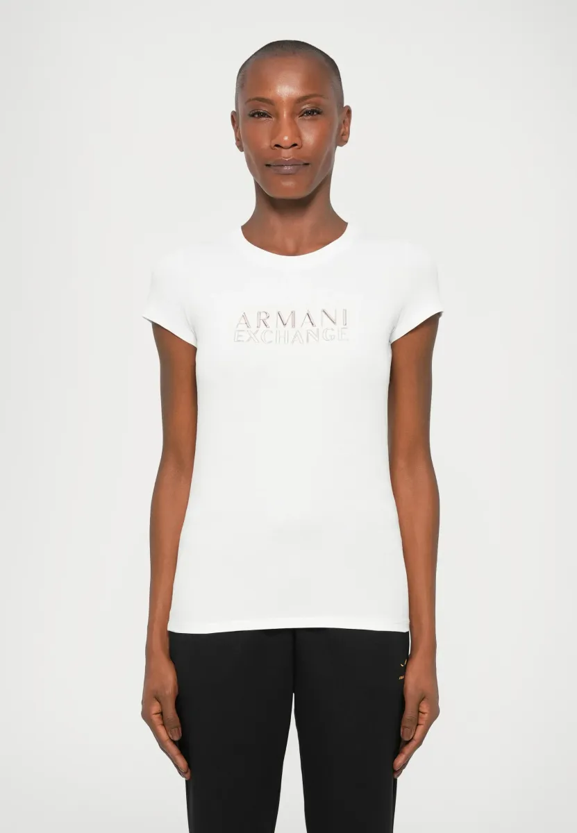 T-Shirt print - optic white