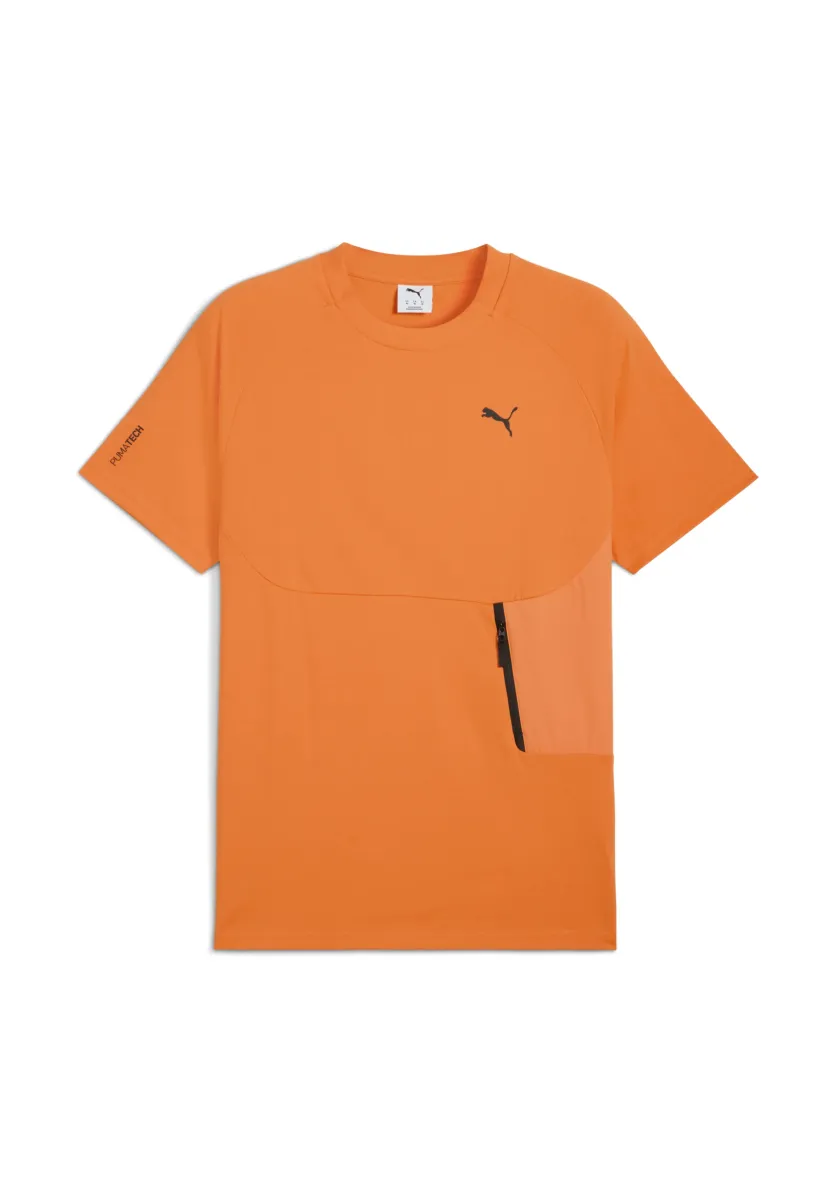 T-Shirt print - orange glo
