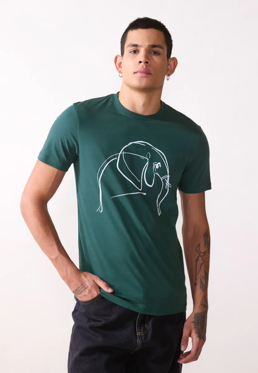 T-Shirt print - pine grove