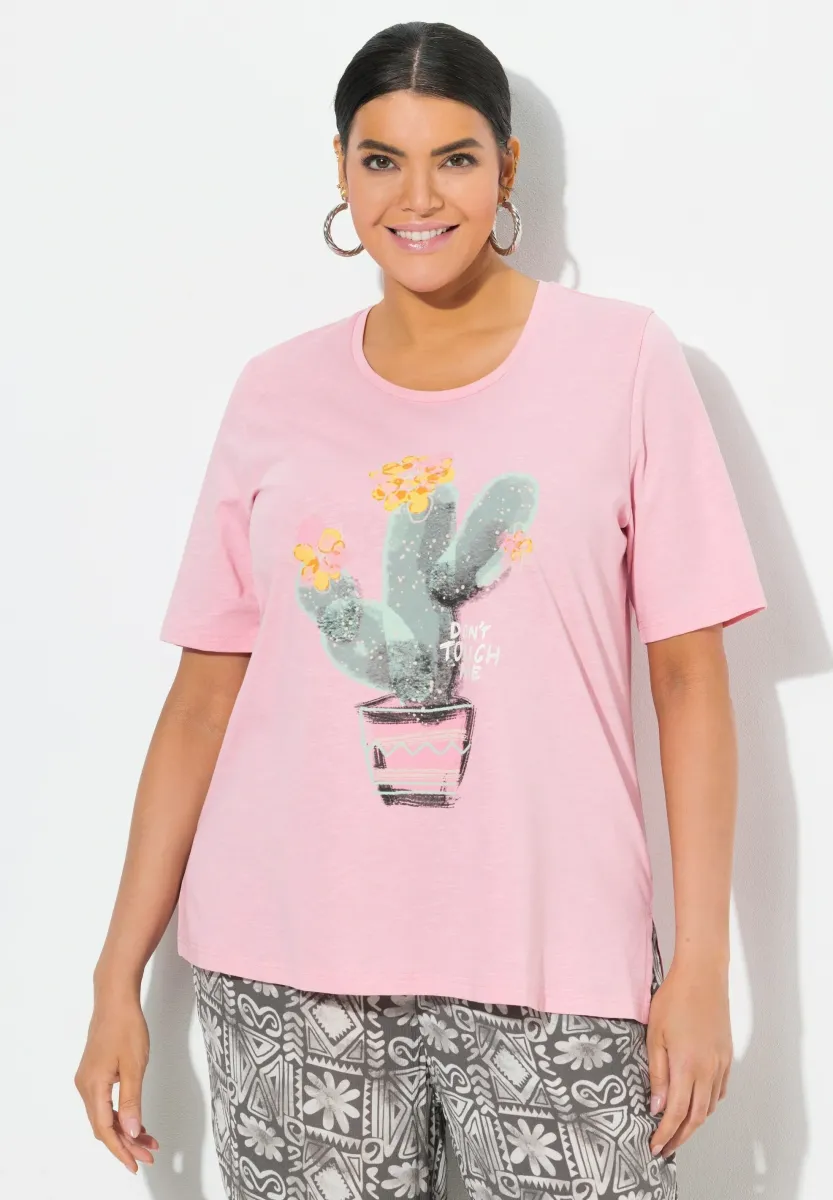 T-Shirt print - pink