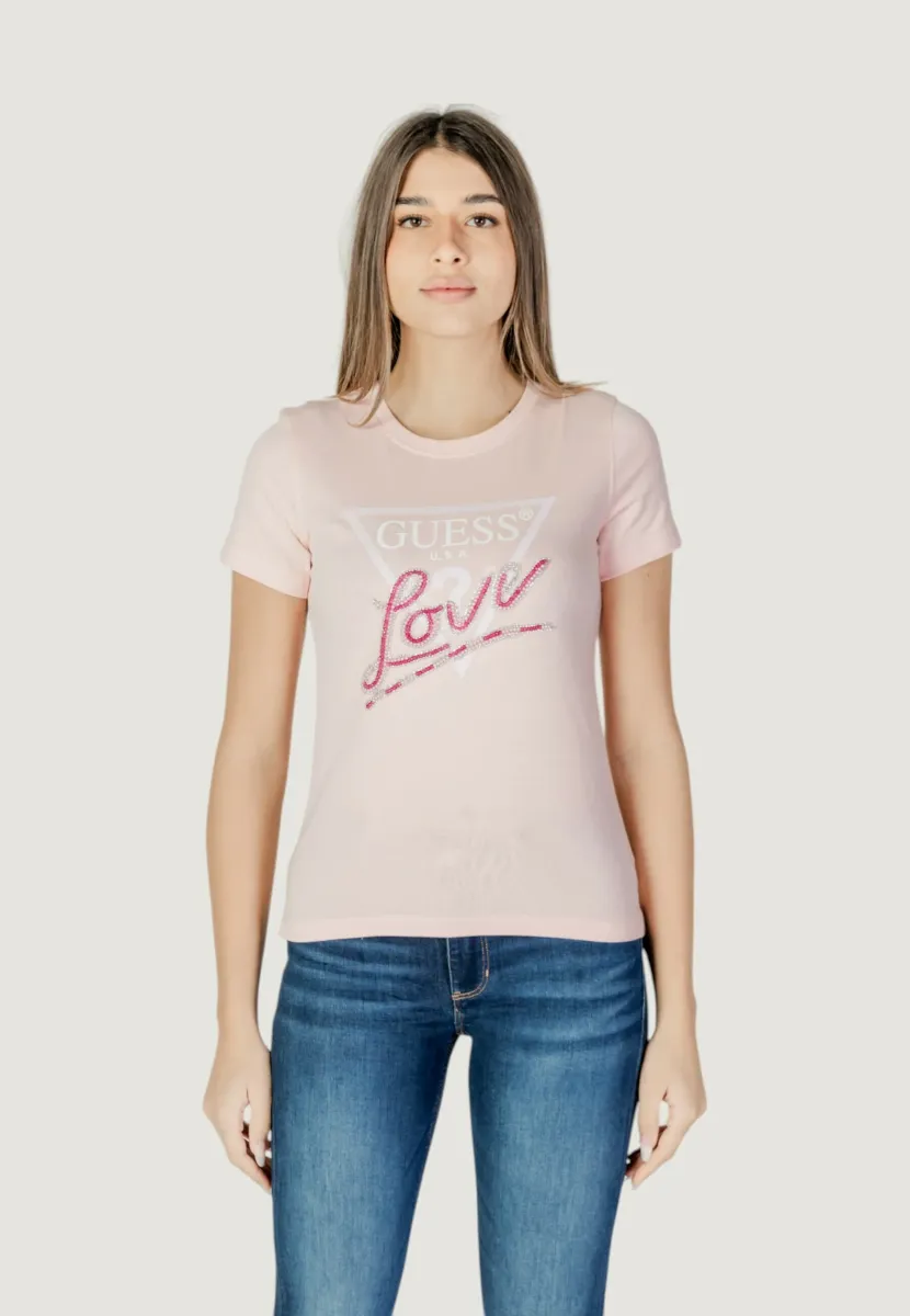 T-Shirt print - pink