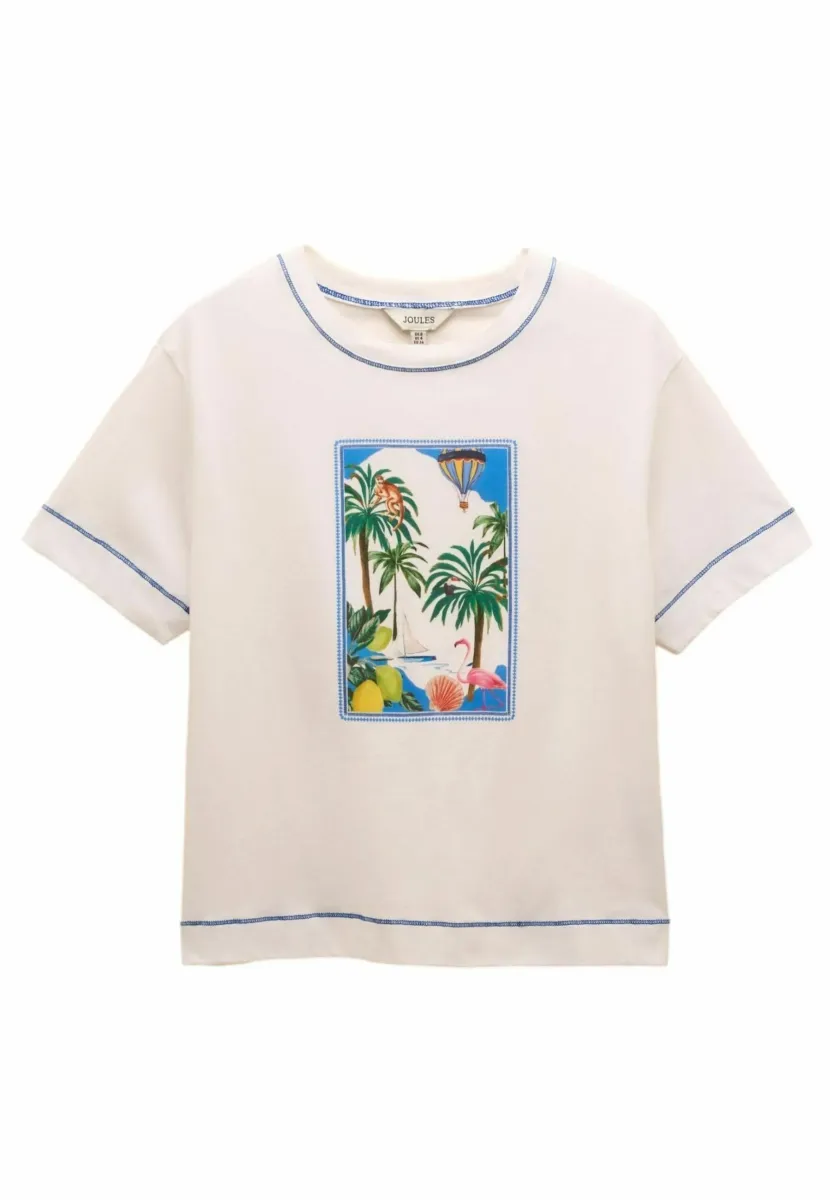 T-Shirt print - postcard