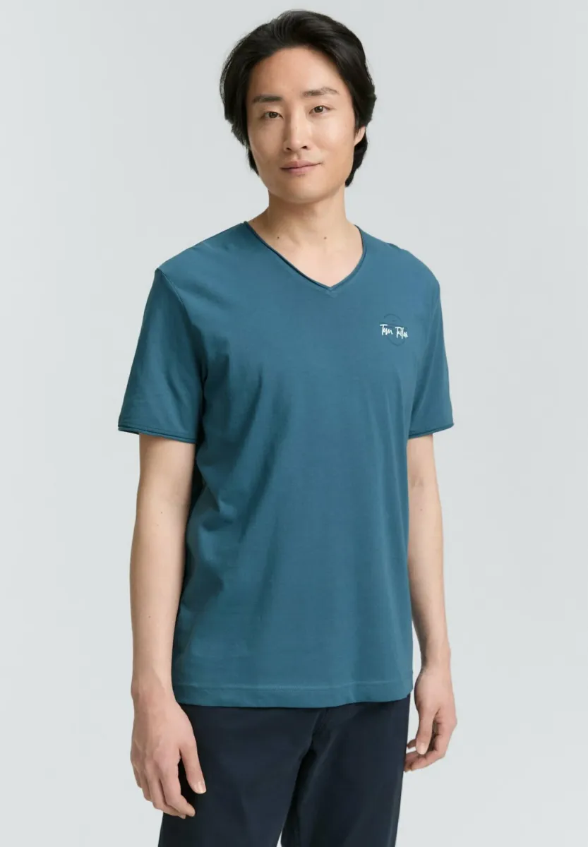 T-Shirt print - real teal blue