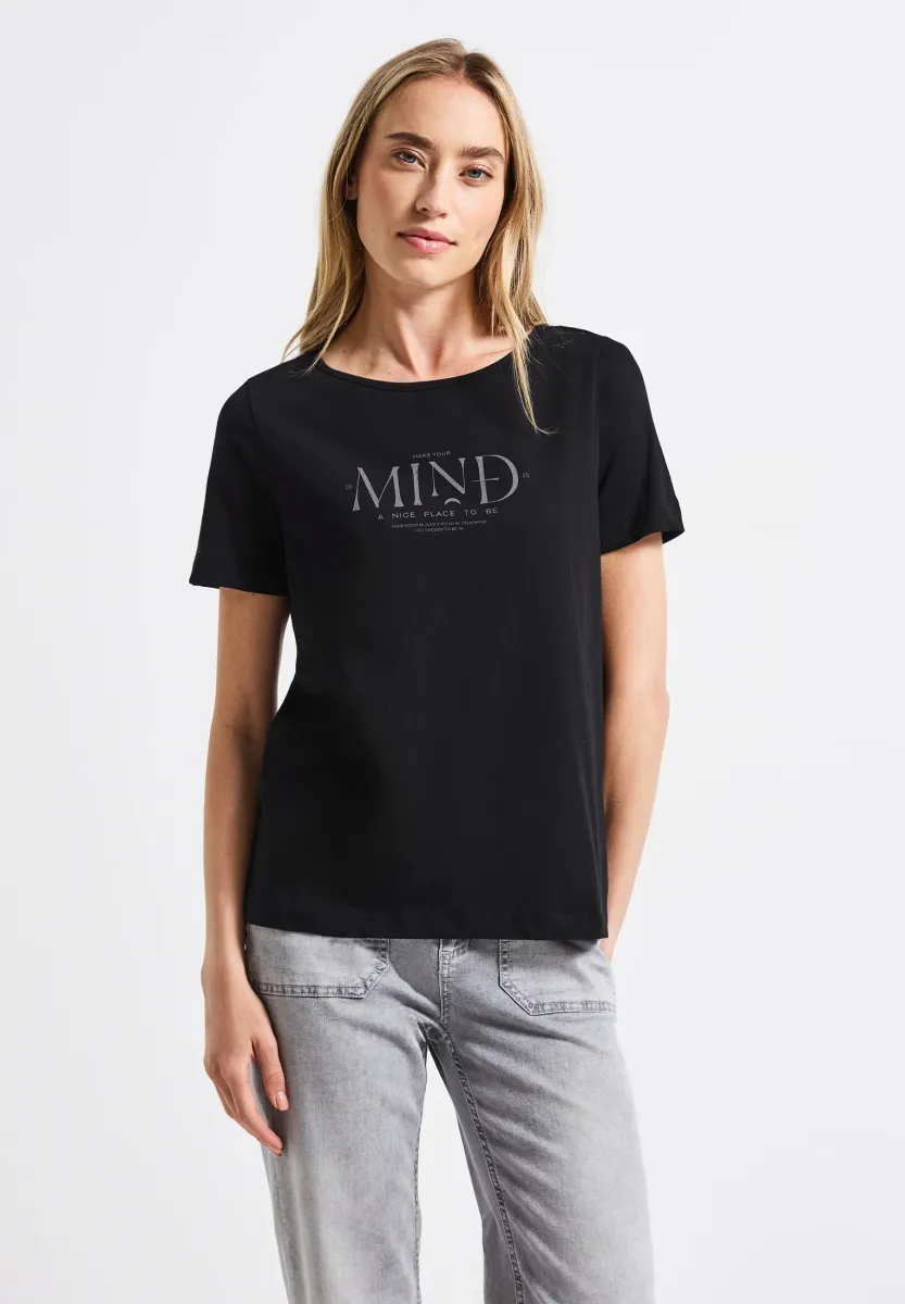 T-Shirt print - schwarz