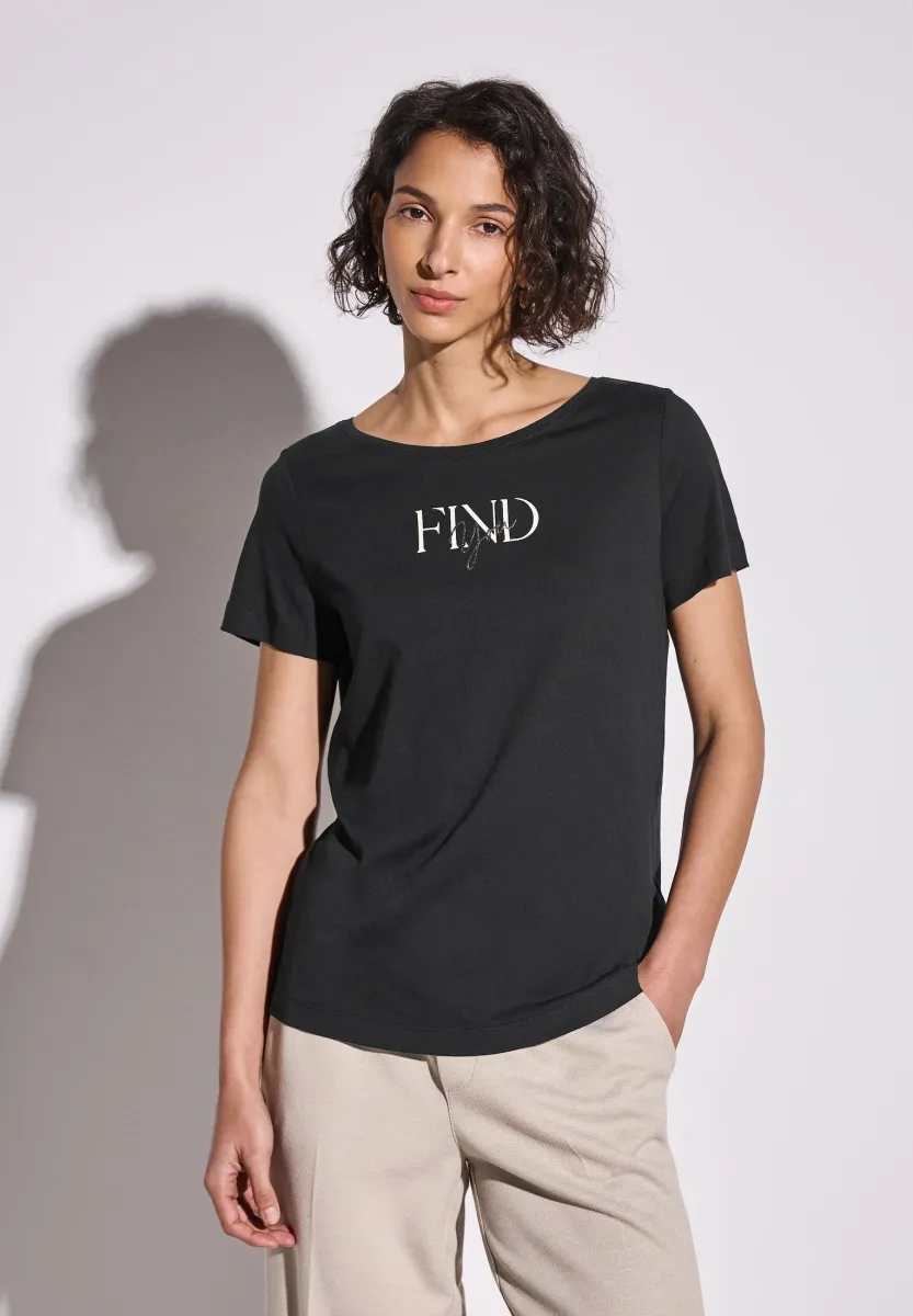 T-Shirt print - schwarz