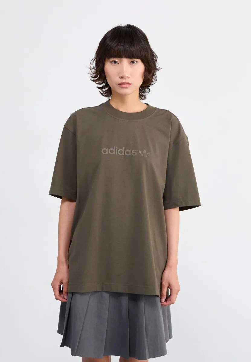 T-Shirt print - shadow olive