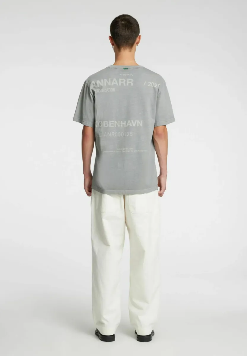 T-Shirt print - sharkskin